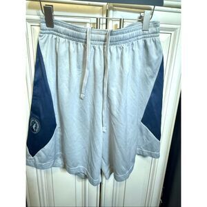 Nike Dri-Fit Men's Minnesota Timberwolves Basketball Shorts Gray Blue Large